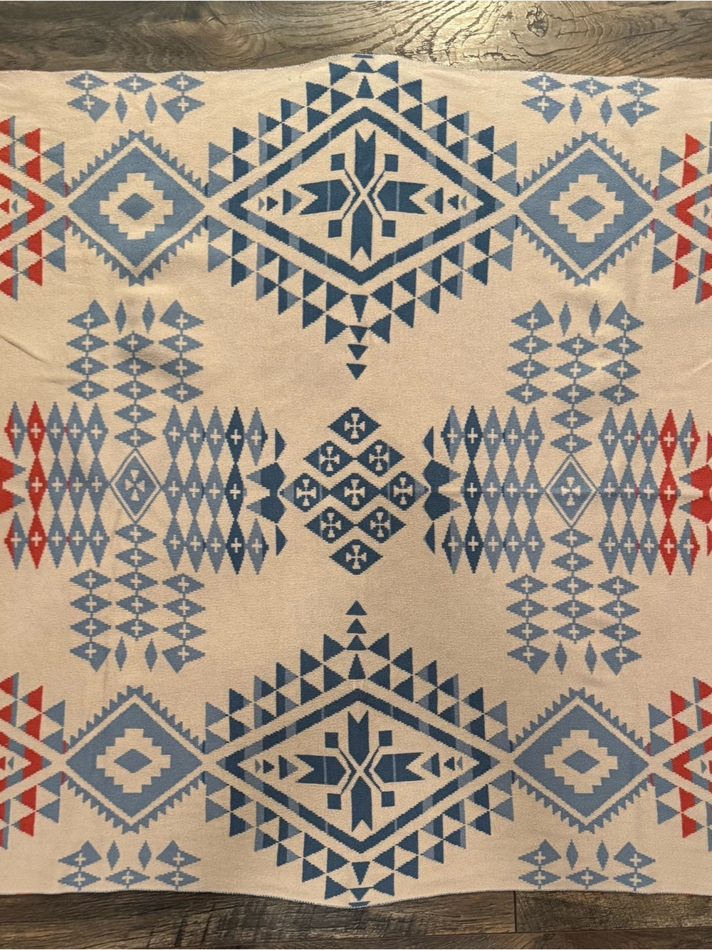Pendleton Knit Baby Blanket Cotton - Canyonlands Desert Sky (30" x 40")